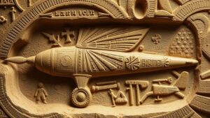 Read more about the article Searching for signs of ancient aviation in carvings and artifacts.