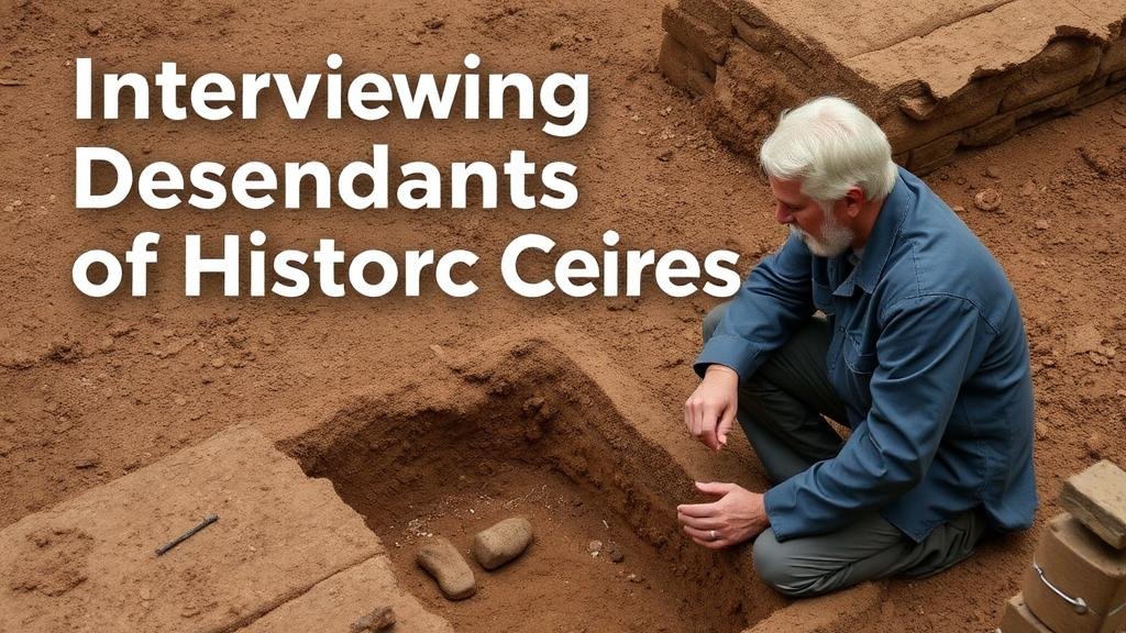 You are currently viewing Interviewing Descendants of Historic Figures for Clues to Buried Artifacts