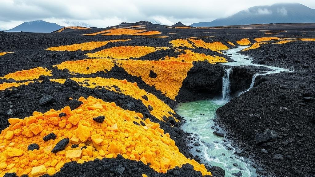 You are currently viewing Investigating the volcanic slopes of Iceland for zeolites, minerals formed from cooling lava flows.