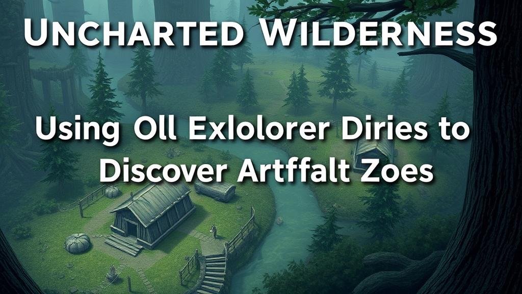 Read more about the article Uncharted Wilderness: Using Old Explorer Diaries to Discover Artifact Zones