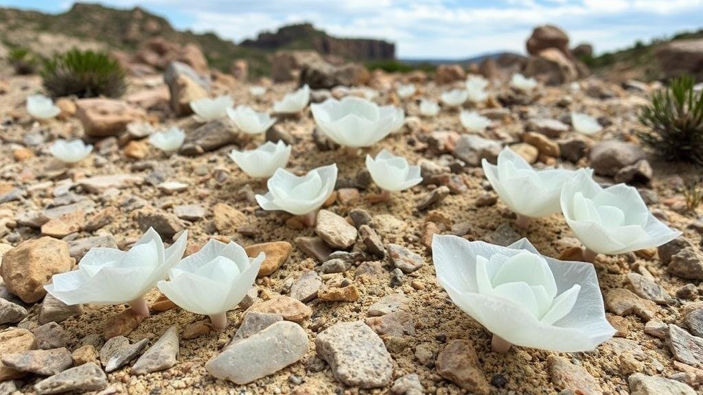 Read more about the article Unearthing unique chalcedony roses in the rugged terrain surrounding Rockhound State Park.