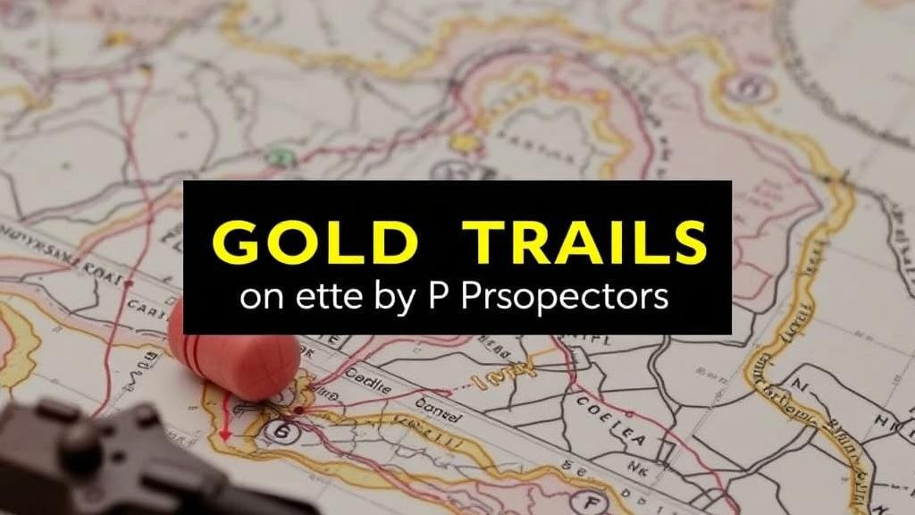 You are currently viewing How to Identify Gold Trails on Maps Left by Prospectors