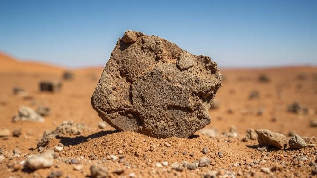 You are currently viewing Excavating ancient meteorite fragments in Namibia’s expansive deserts.