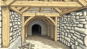 Read more about the article How Agricola’s Timber Framing Improved Shaft and Tunnel Safety