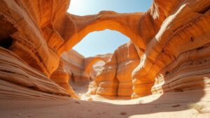 Read more about the article Searching for the natural sandstone arches hidden in Algeria’s Tassili n’Ajjer.