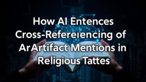 Read more about the article How AI Enhances Cross-Referencing of Artifact Mentions in Religious Texts