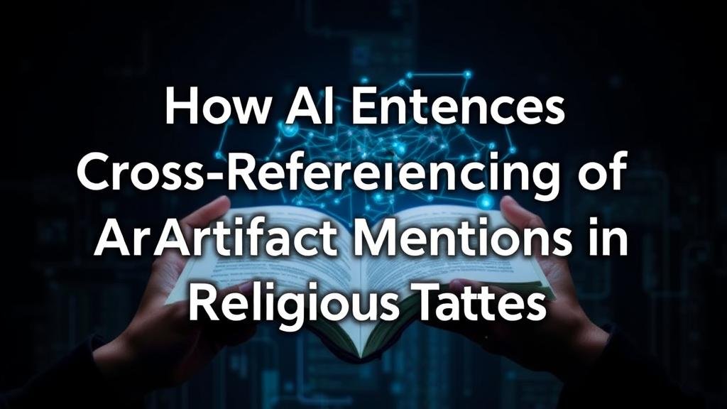 You are currently viewing How AI Enhances Cross-Referencing of Artifact Mentions in Religious Texts