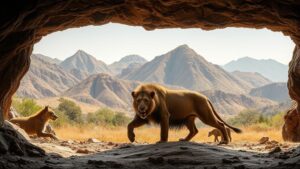 Read more about the article Exploring mountain caves for evidence of the nearly extinct cave lion.