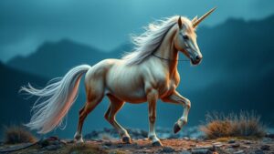 Read more about the article Exploring the mysterious Karkadann, a unicorn-like creature from Persian lore, in Central Asia.