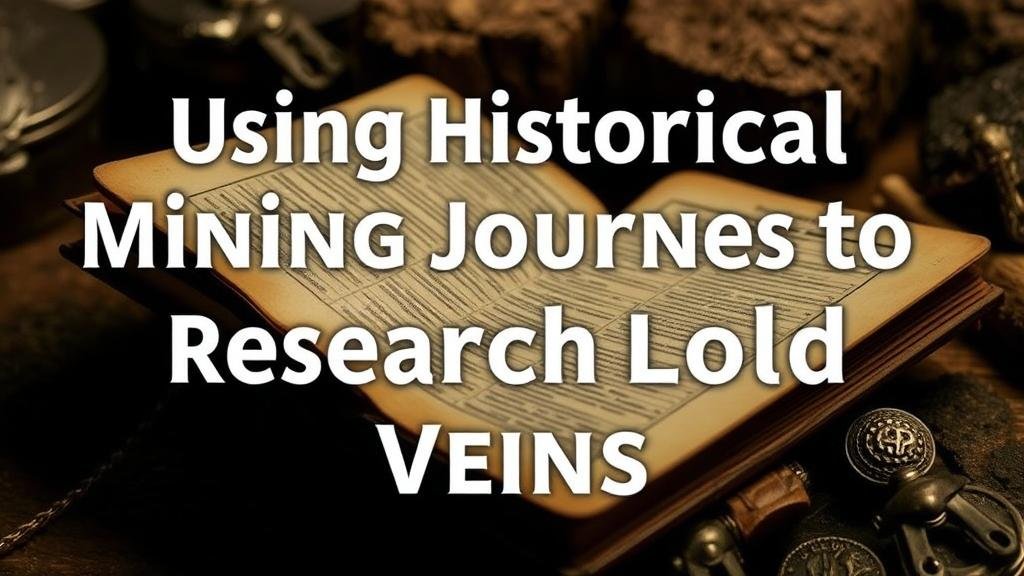 You are currently viewing Using Historical Mining Journals to Research Lost Gold Veins