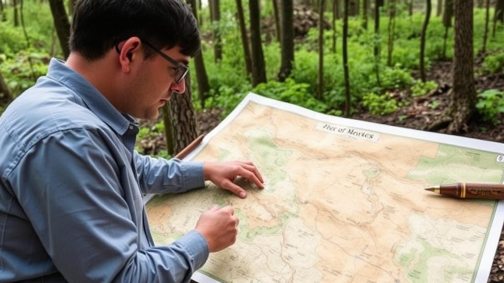 You are currently viewing Using Early Survey Maps to Uncover Settlements in Forest Clearings