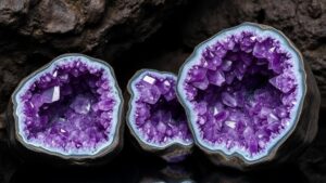 Read more about the article Amethyst Geodes: Nature’s Purple Treasure Hidden in Caverns