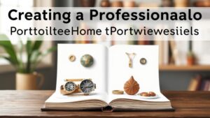 Read more about the article Creating a Professional Portfolio to Showcase Your Treasure Finds