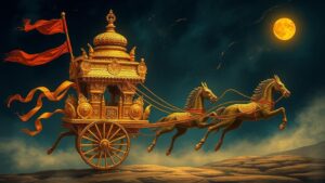 Read more about the article Exploring the legends surrounding the “Golden Chariot” of the Sun God in ancient Vedic texts.