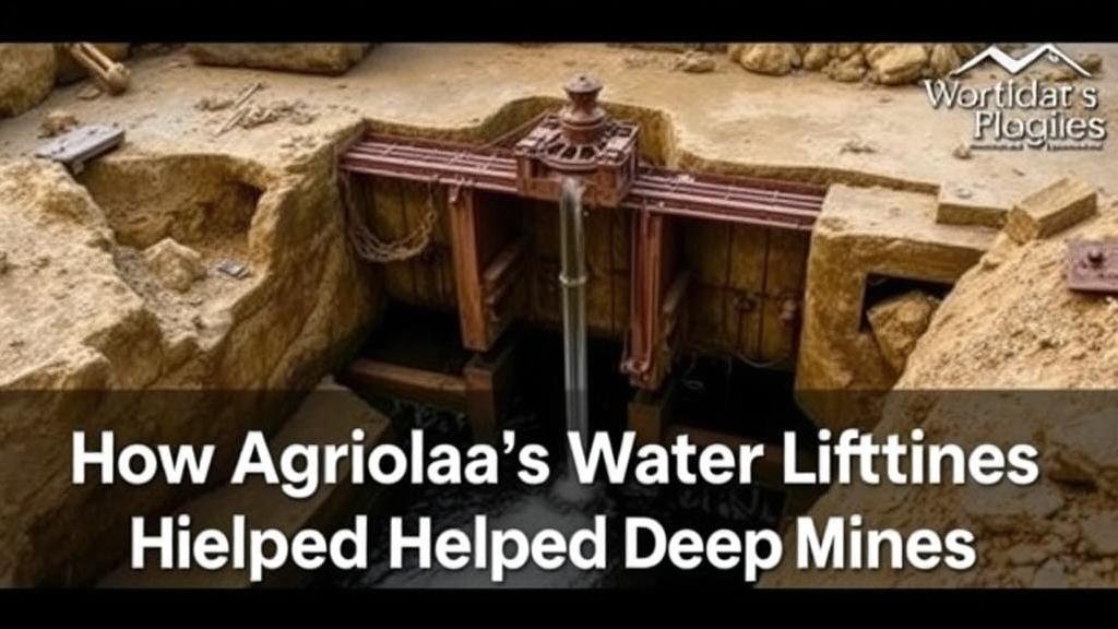 You are currently viewing How Agricola’s Water Lifting Machines Helped Drain Deep Mines