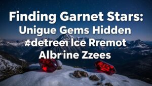 Read more about the article Finding Garnet Stars: Unique Gems Hidden in Remote Alpine Zones