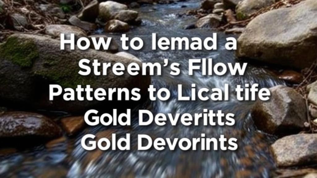 Read more about the article How to Read a Stream’s Flow Patterns to Locate Gold Deposits