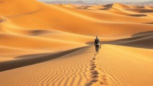 Read more about the article Investigating the “Desert of Singing Sands,” a region in Mongolia where dunes produce harmonic vibrations.