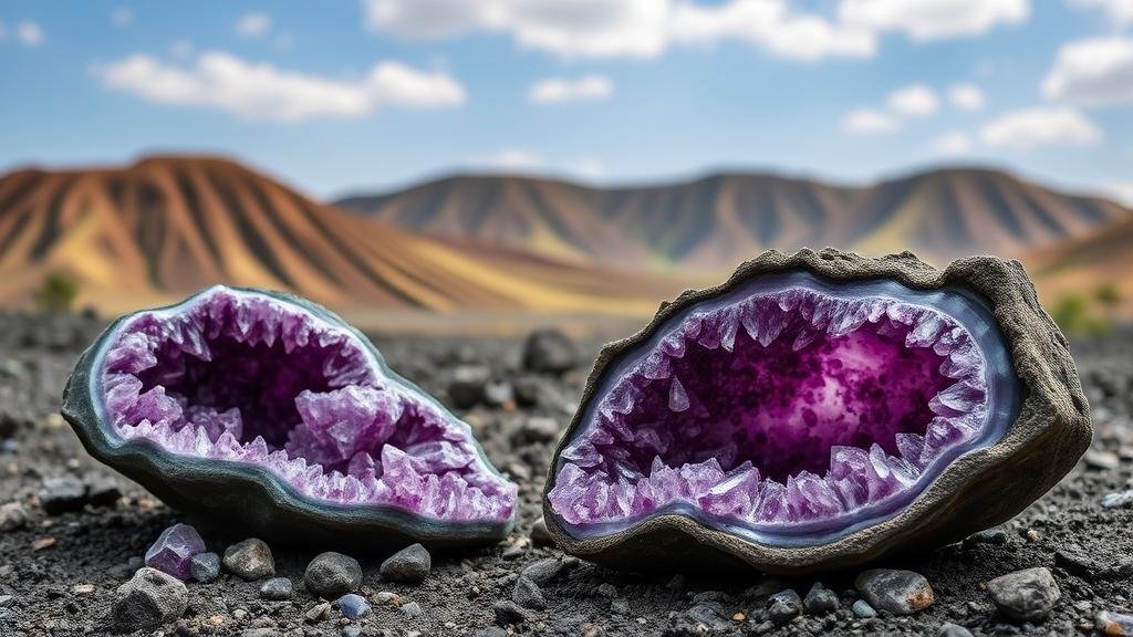 Read more about the article Amethyst Wonderlands: Cracking Geodes in Ancient Volcanic Sites