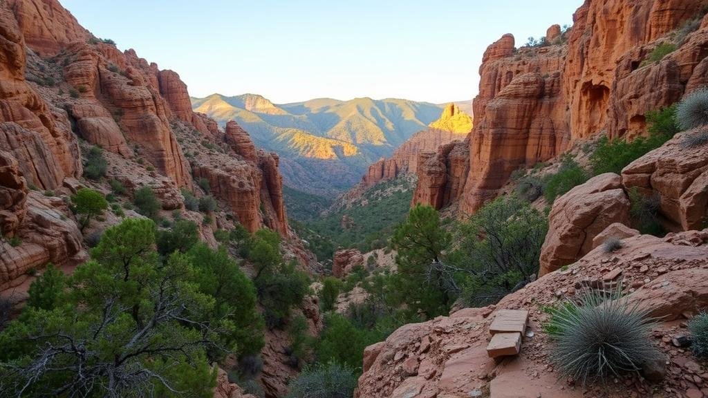 You are currently viewing Searching for fluorite deposits in the rugged canyons of the Gila Wilderness.