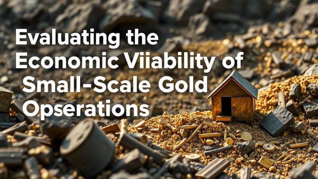 You are currently viewing Evaluating the Economic Viability of Small-Scale Gold Operations