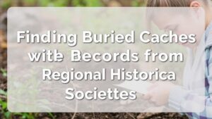 Read more about the article Finding Buried Caches with Records from Regional Historical Societies