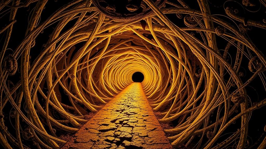 You are currently viewing Tracing the “Veins of Gold,” tunnels said to pulse with mysterious luminescence.