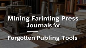 Read more about the article Mining Early Printing Press Journals for Forgotten Publishing Tools