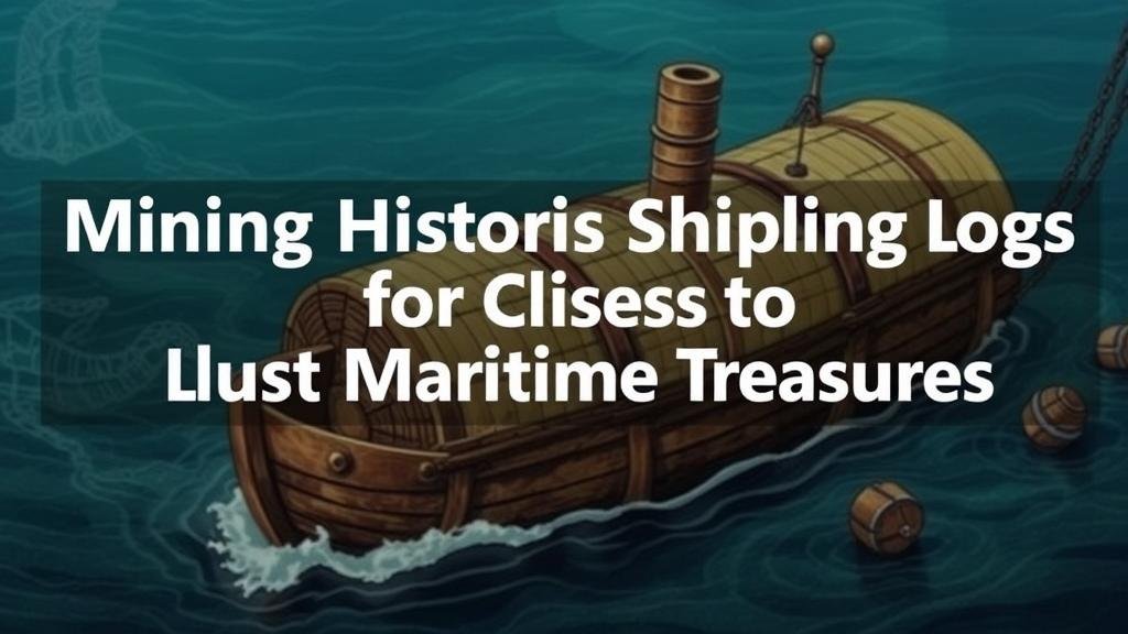 You are currently viewing Mining Historic Shipping Logs for Clues to Lost Maritime Treasures