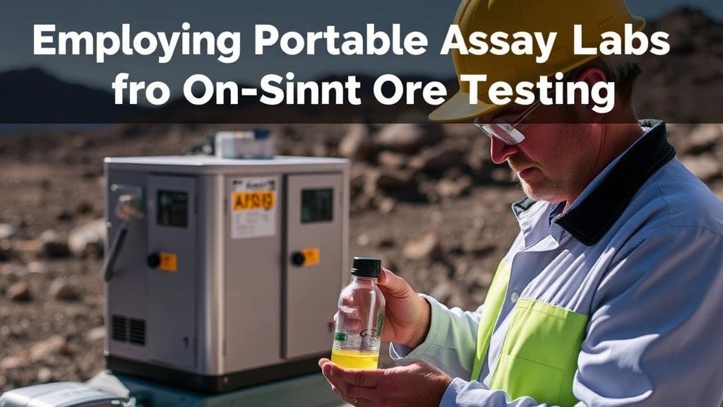 Read more about the article Employing Portable Assay Labs for On-Site Ore Testing