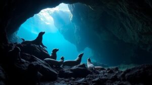 Read more about the article Exploring the coastal caves of Alaska where sea lions and ancient myths of aquatic shapeshifters converge.