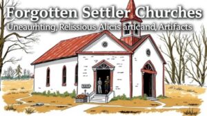 Read more about the article Forgotten Settler Churches: Unearthing Religious Relics and Artifacts