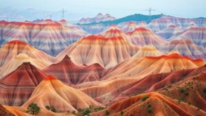 Read more about the article Searching for the iridescent hues of the Danxia Landforms in China.