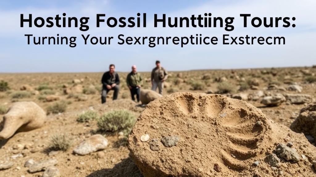 You are currently viewing Hosting Fossil Hunting Tours: Turning Your Expertise into a Revenue Stream