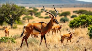 Read more about the article Tracking elusive sable antelope through the open savannas of Angola.