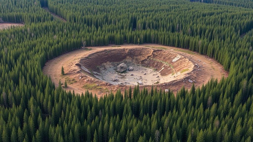 You are currently viewing Searching for ancient meteorite craters in Canada’s Shield, hidden beneath dense forest canopies.