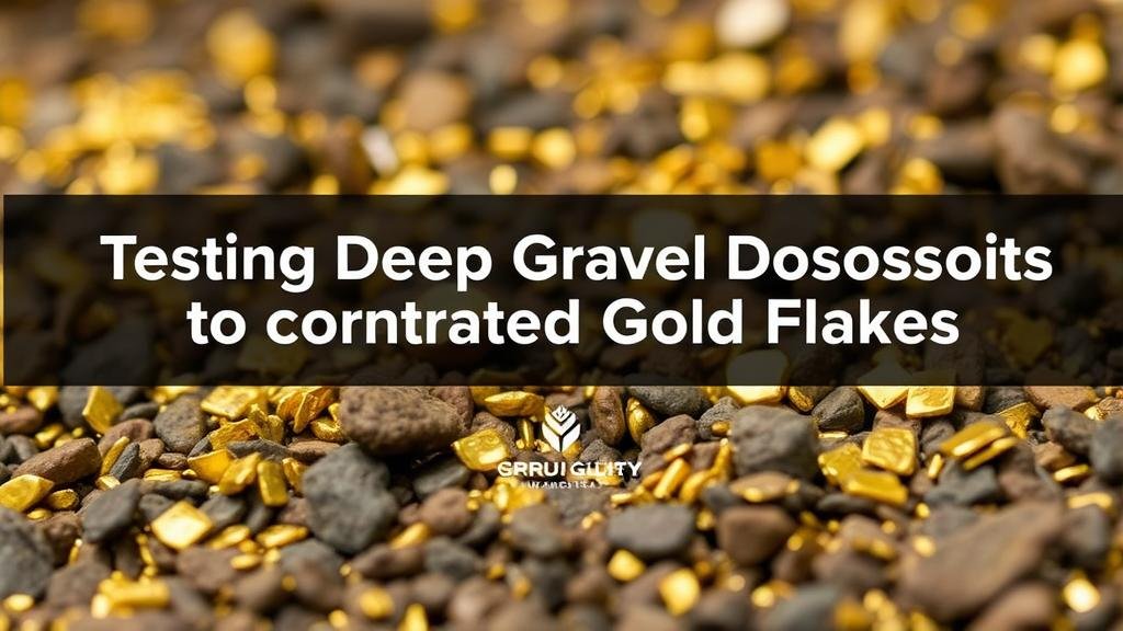 You are currently viewing Testing Deep Gravel Deposits for Concentrated Gold Flakes