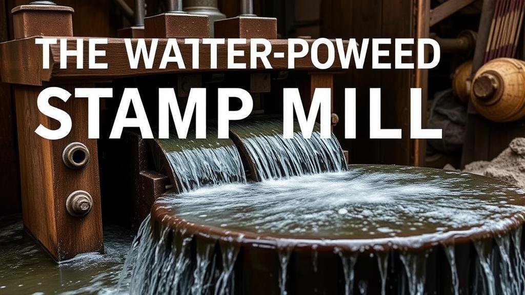 You are currently viewing The Water-Powered Stamp Mill: Techniques for Crushing Ore in De Re Metallica