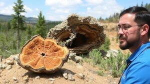 Read more about the article Fossilized Forests: Unearthing Petrified Wood in Prehistoric Ecosystems