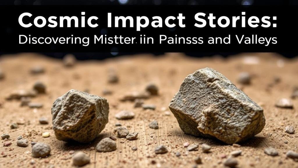 You are currently viewing Cosmic Impact Stories: Discovering Meteorites in Plains and Valleys