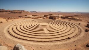 Read more about the article Investigating desert labyrinths said to be ancient ceremonial centers.