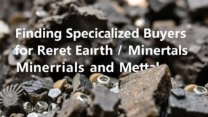 Read more about the article Finding Specialized Buyers for Rare Earth Minerals and Metals