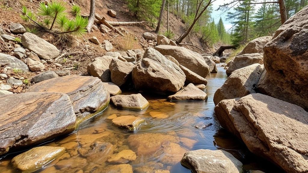 You are currently viewing Crystal Rivers: Unearthing Quartz and Amethyst in Hidden Streambeds