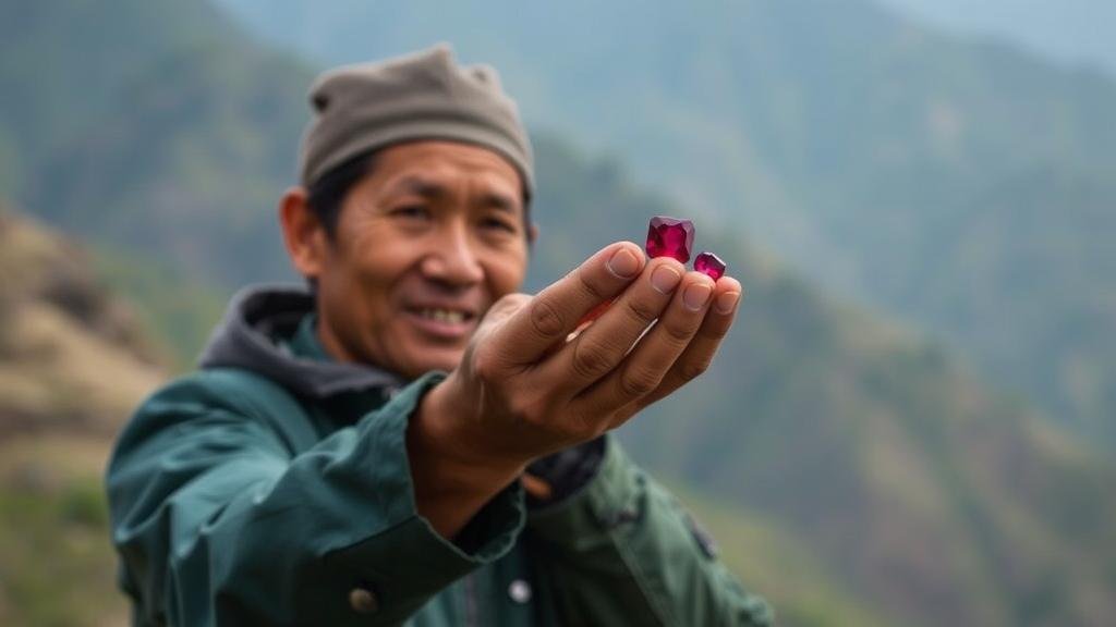 You are currently viewing Searching for rare rubies in Myanmar’s Mogok Valley, famed as the “Valley of Gems.”