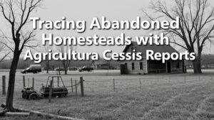 Read more about the article Tracing Abandoned Homesteads with Agricultural Census Reports