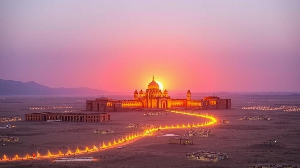 You are currently viewing Searching for the “City of the Golden Sun,” a hidden metropolis glowing at sunrise in the Gobi Desert.