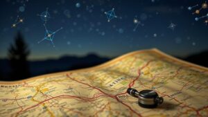 Read more about the article Using Celestial Clues Found on Maps for Nighttime Navigation