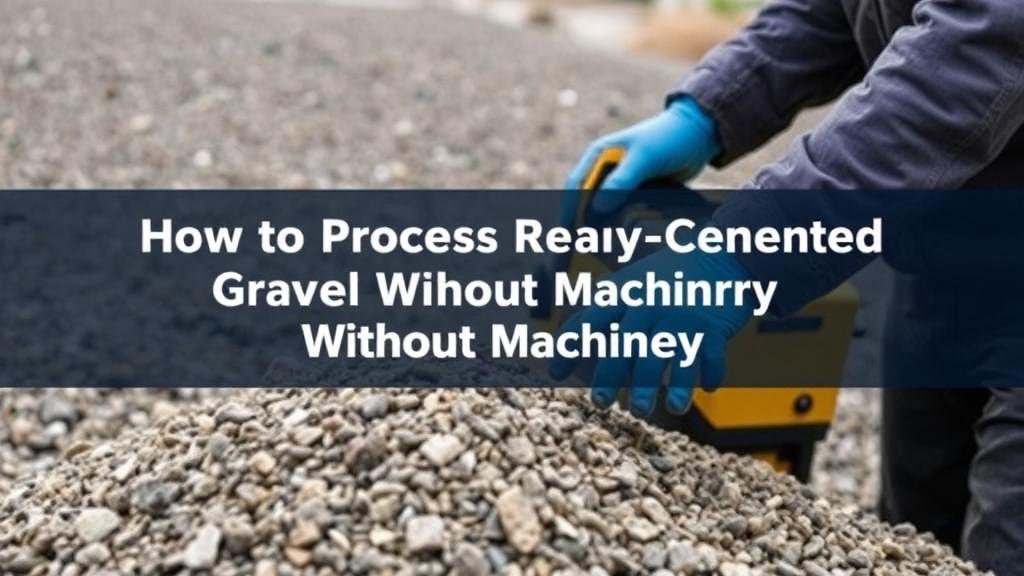 You are currently viewing How to Process Heavily Cemented Pay Gravel Without Machinery