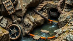 Read more about the article Using Water Flow Control Systems in Agricola’s Medieval Mining Operations