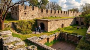 Read more about the article Exploring Ancient Fortifications for Military Artifacts